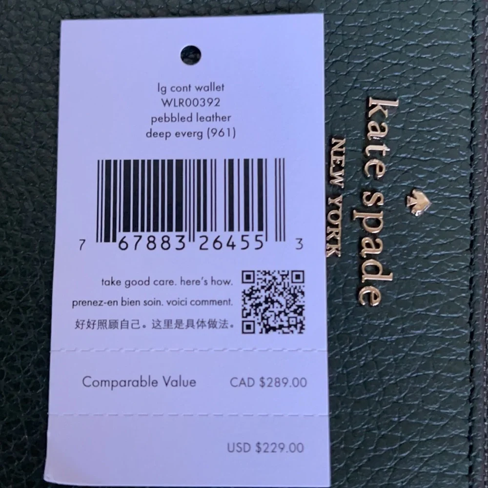 Kate Spade Leila Large Continental Wallet
